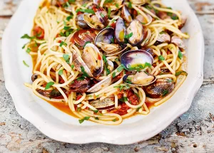 Pasta vongole Jamie Oliver