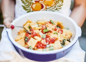 Paccheri recept met tomatensaus