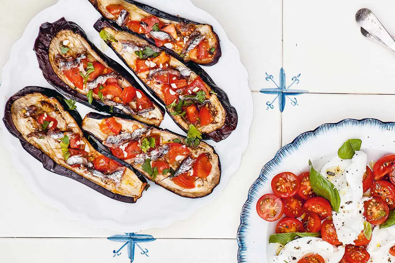 Aubergines ansjovis recept