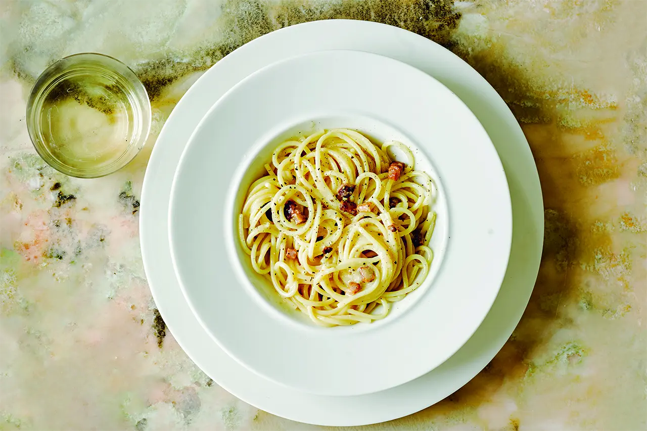 Spaghetti-carbonara