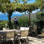 La sosta di Ottone terras met uitzicht