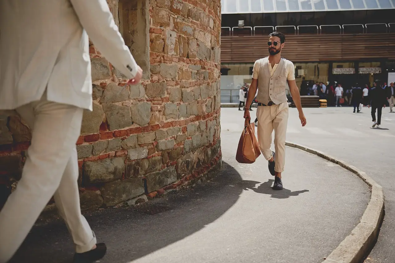 Pitti Uomo bezoeken in Florence