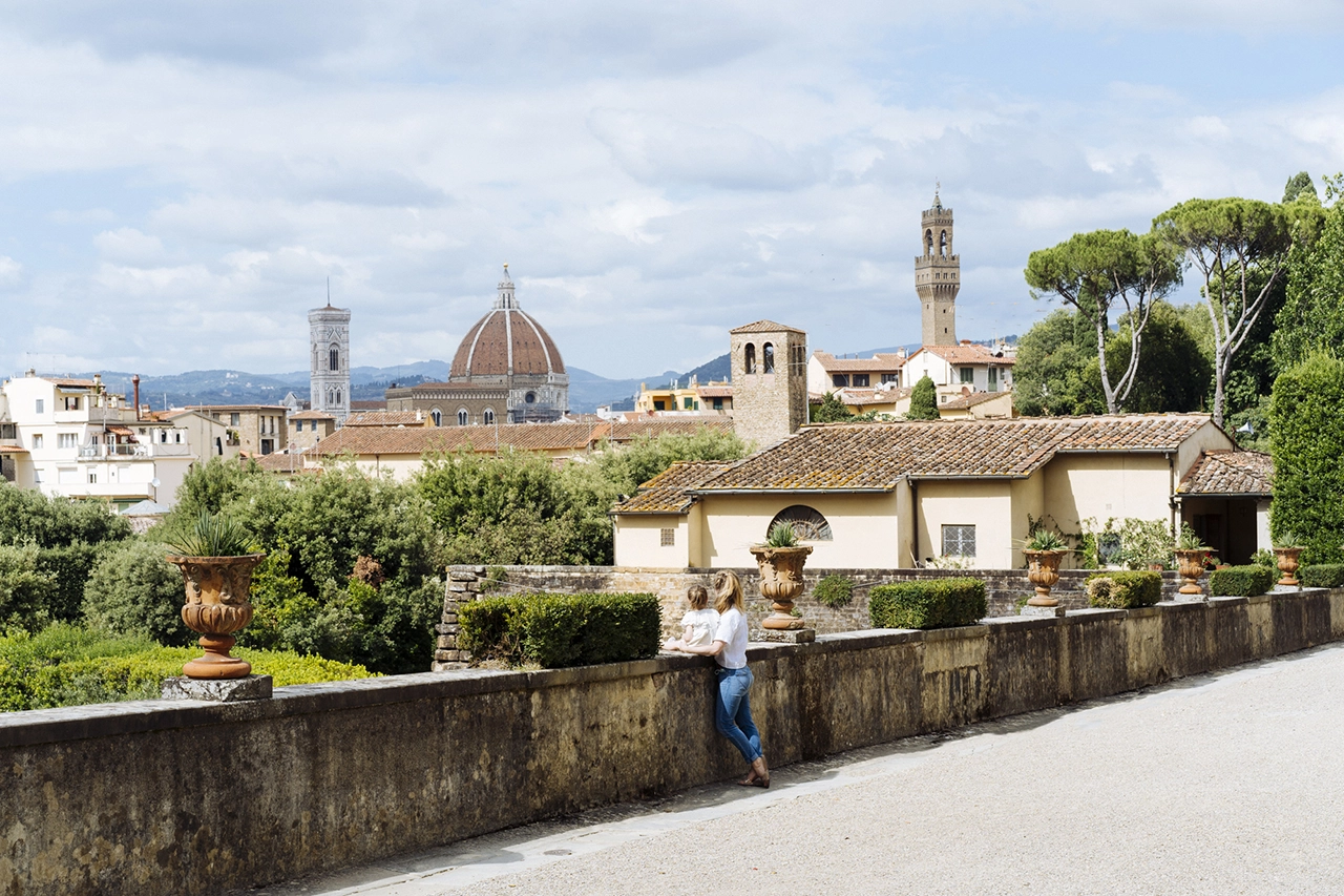 Sofie en dochter in Florence