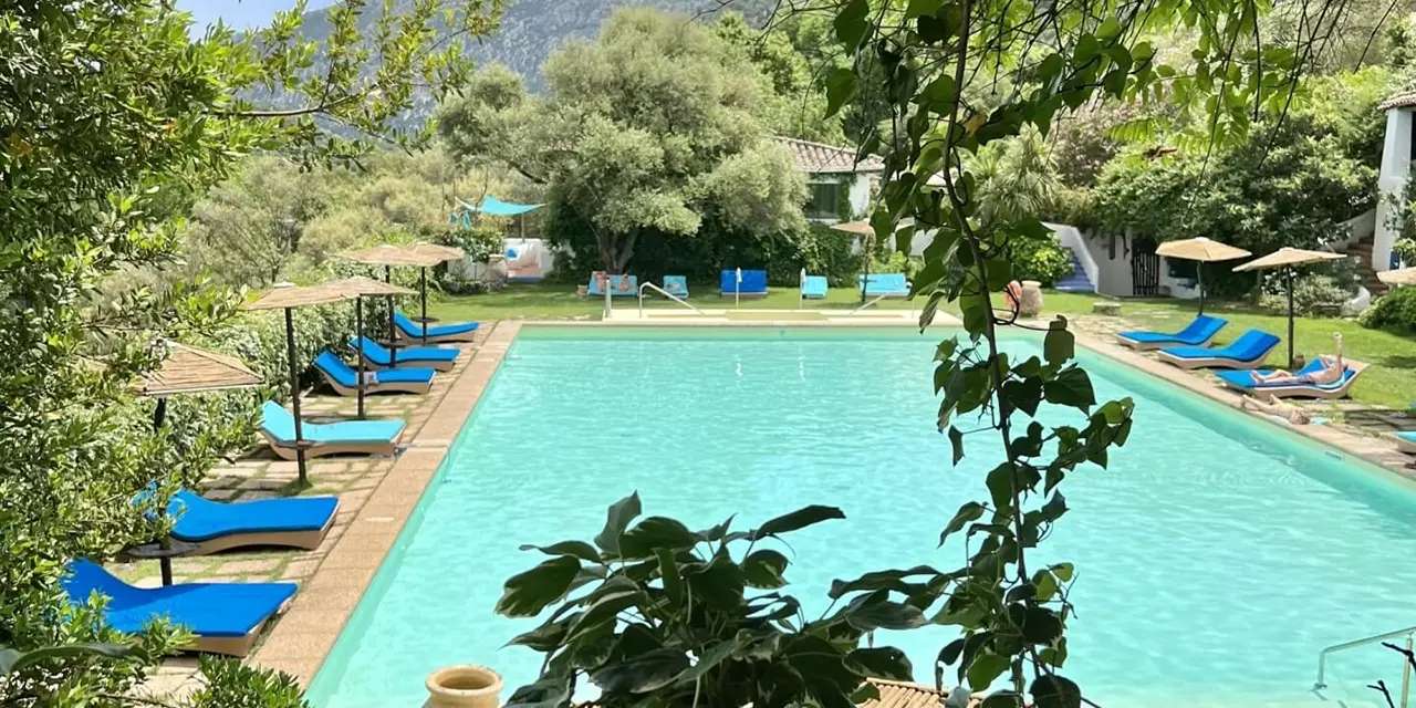 Hotel Su Gologone in de heuvels, Sardinië
