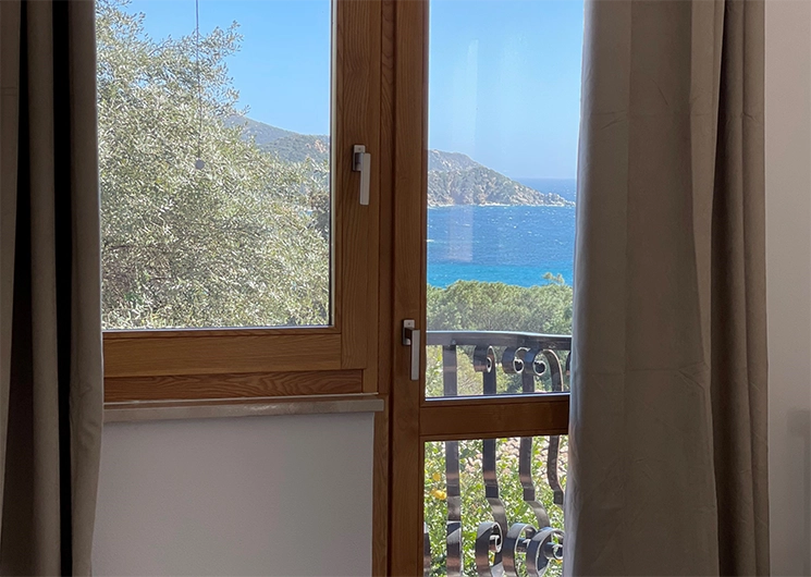 Vakantie villa Sardinie Arcata uitzicht
