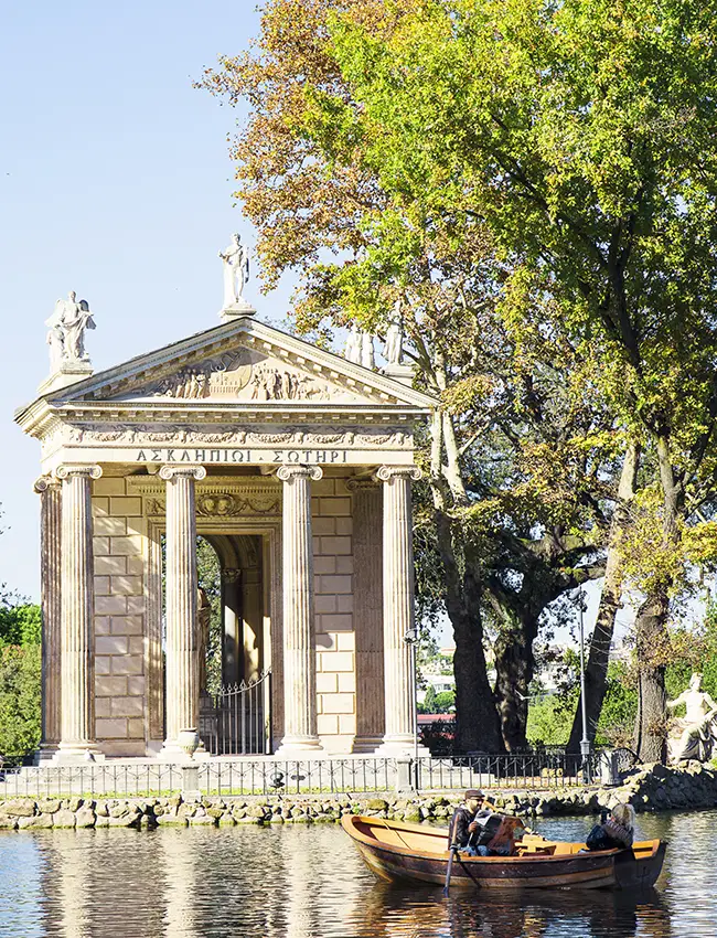 Borghese stadspark Rome