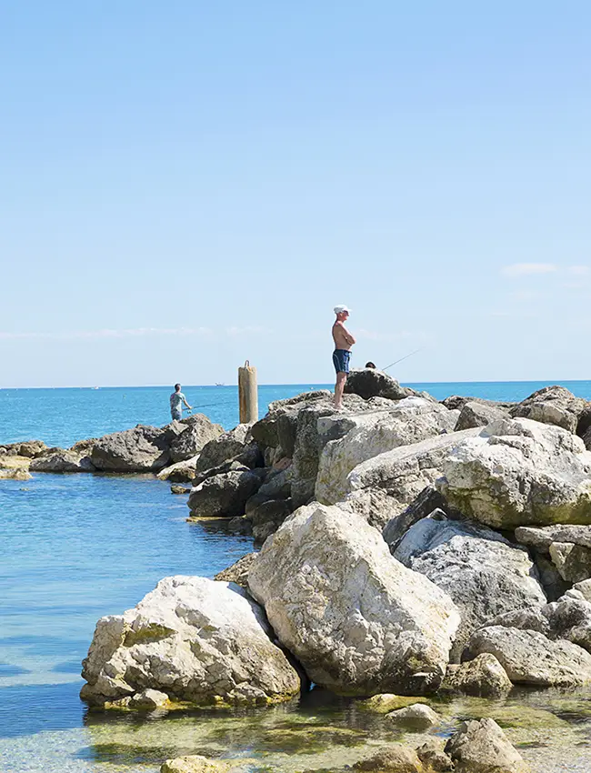 Monte Conero bij Spiaggia San Michele Sirolo