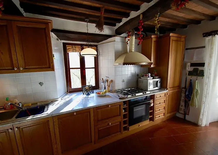 Boerenhuis toscane te koop keuken