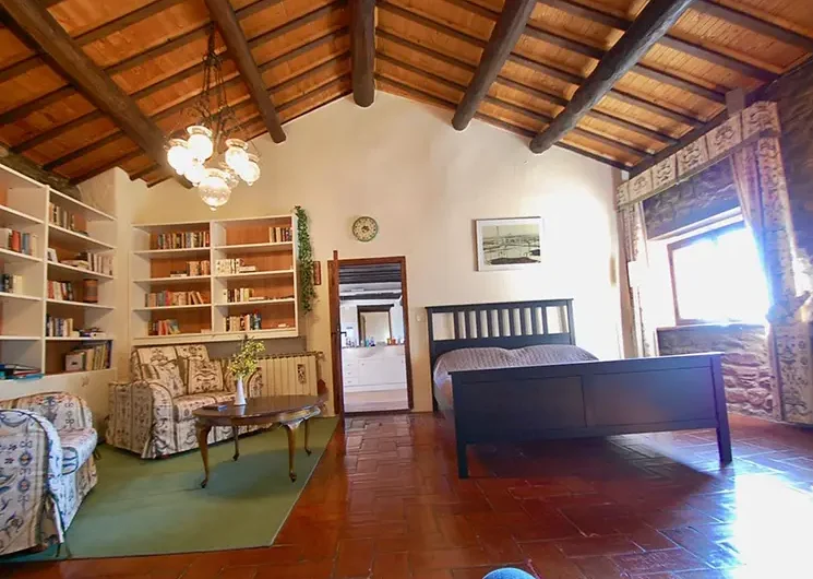 Boerenhuis toscane te koop slaapkamer