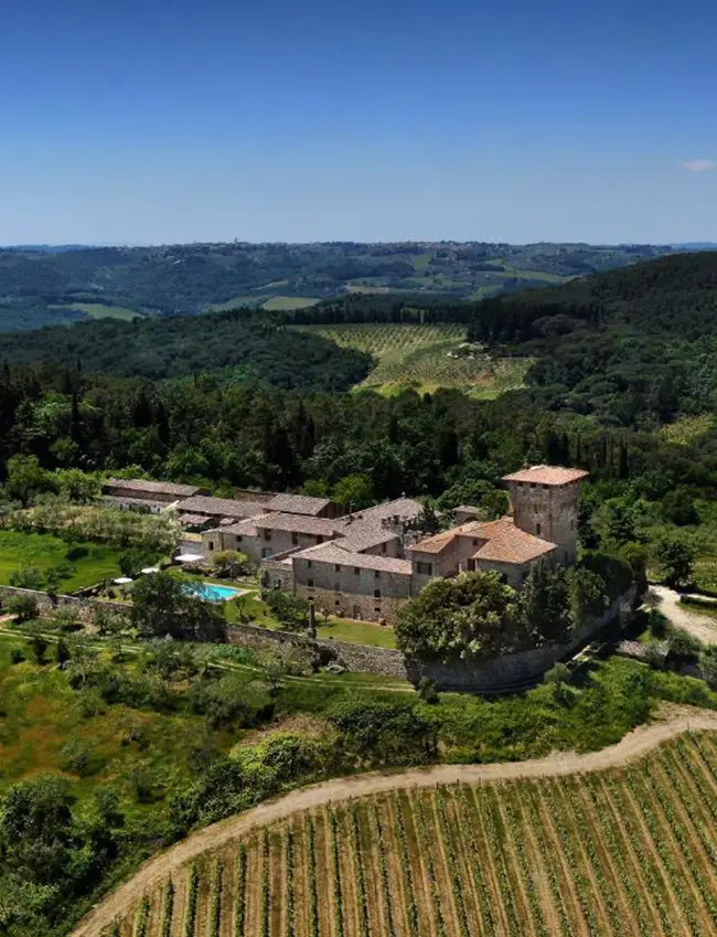 Casa Di Beau Toscane te gast bij kasteel di Caffagio