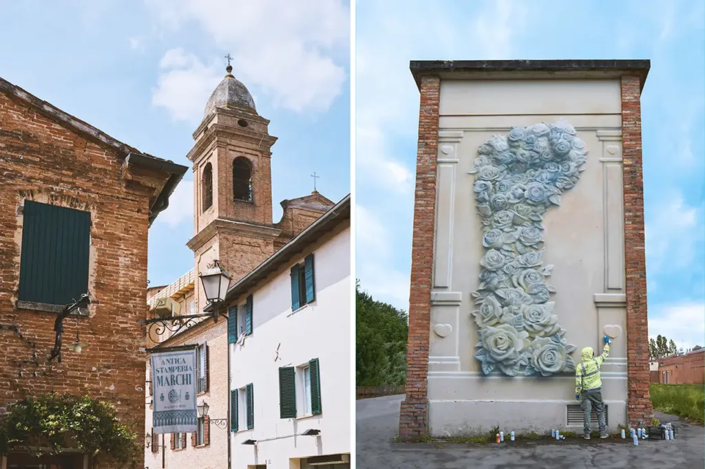 Dagtrip door verrassend Santarcangelo di Romagna