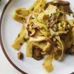 Tagliatelle met paddenstoelen