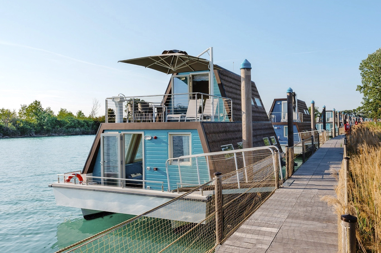 Dobberen bij het Marina Azzurra Resort bij Venetië