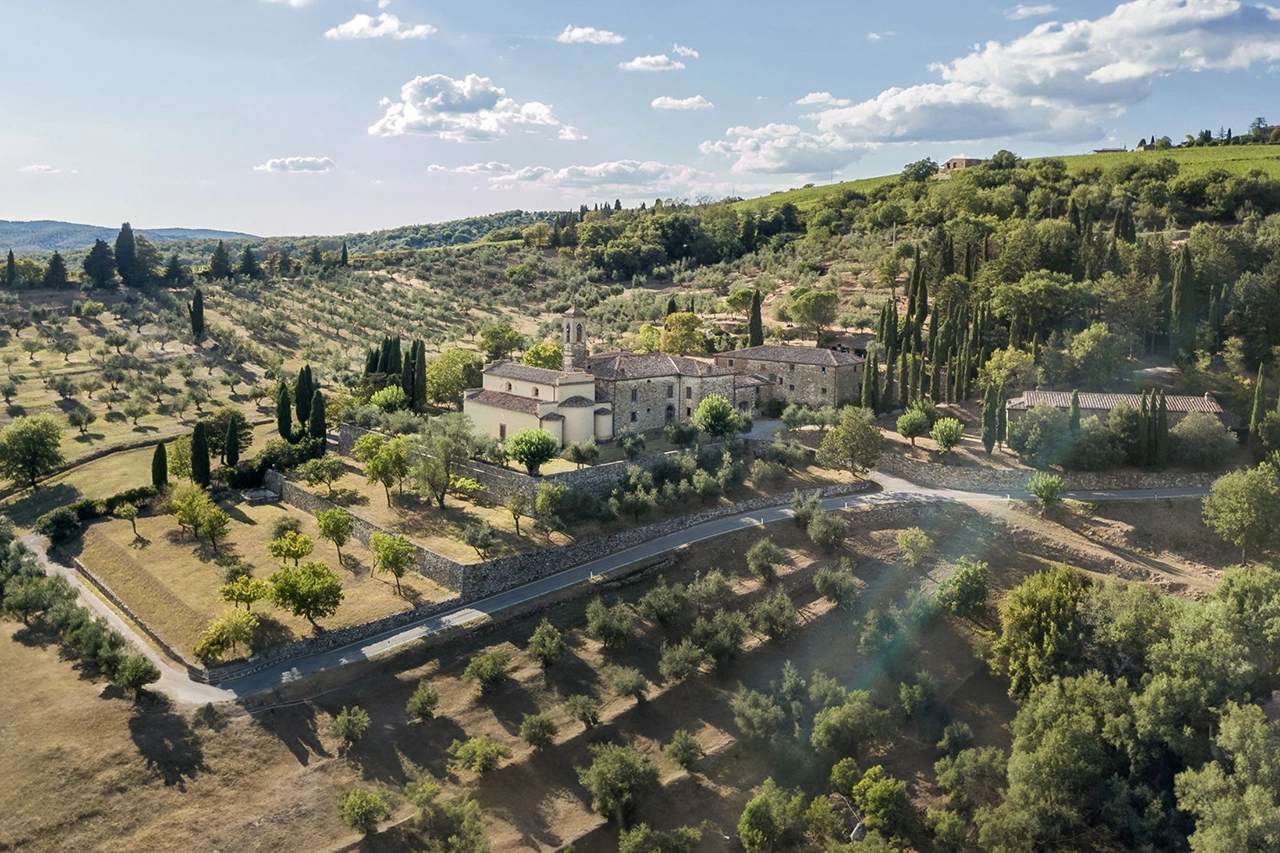 Boetiekhotel Pieve Aldina tussen de wijnvelden