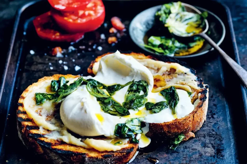 Bruschetta met gepofte knoflook maken