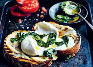 Bruschetta met gepofte knoflook maken