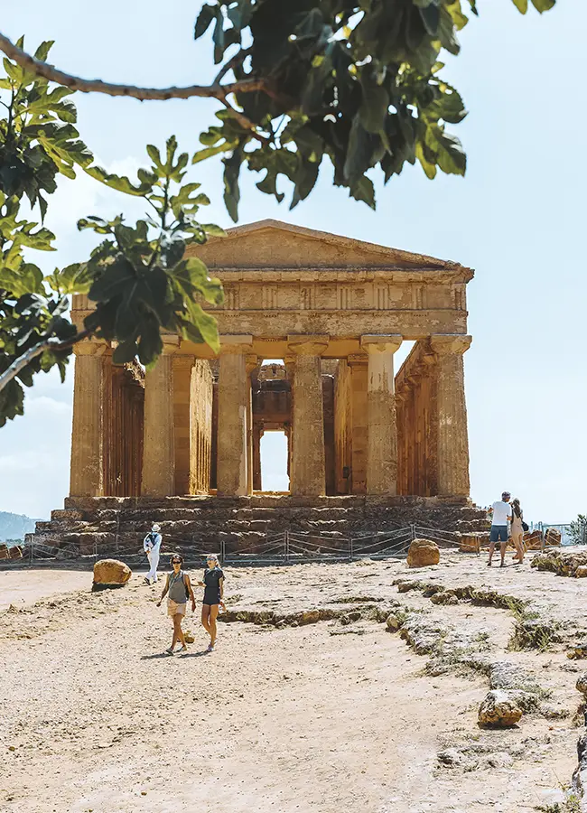 Griekse tempels Sicilie Agrigento
