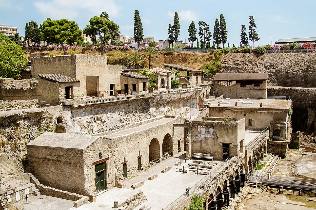 Herculaneum Temple of the sacred area