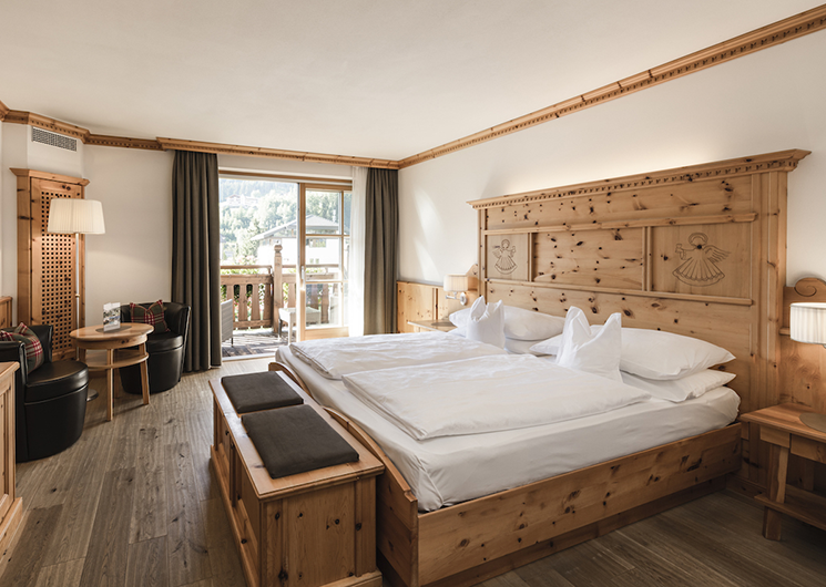Hotel Angelo kamer met uitzicht