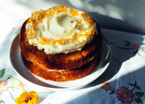 Spiced pumpkin cake Pompoentaart