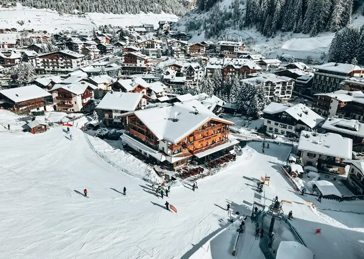 Val Gardena Hotel Freina aan de piste