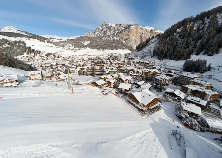 Val Gardena Hotel Freina uitzicht