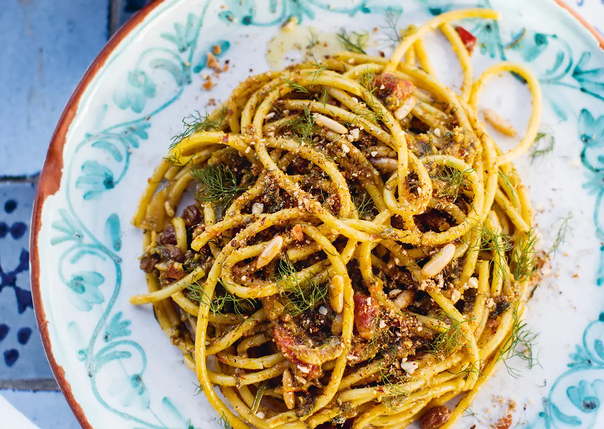 Pasta met sardines