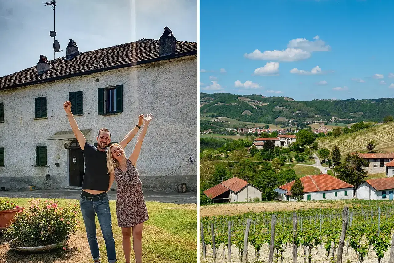 Erik en Lisa in Piemonte kopen een huis