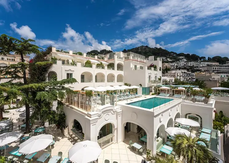 Hotel la Palma Capri overzicht