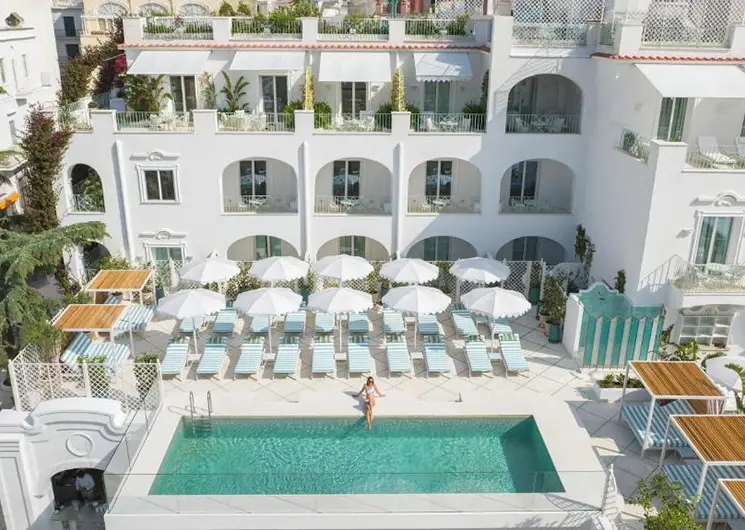Hotel la Palma Capri zwembad