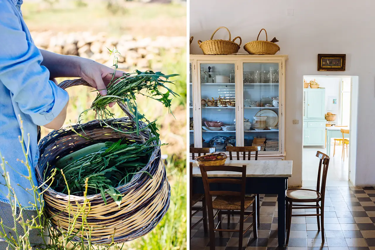 Agrigento tuin en keuken