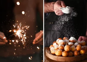 Italiaanse Struffoli Oliebollen