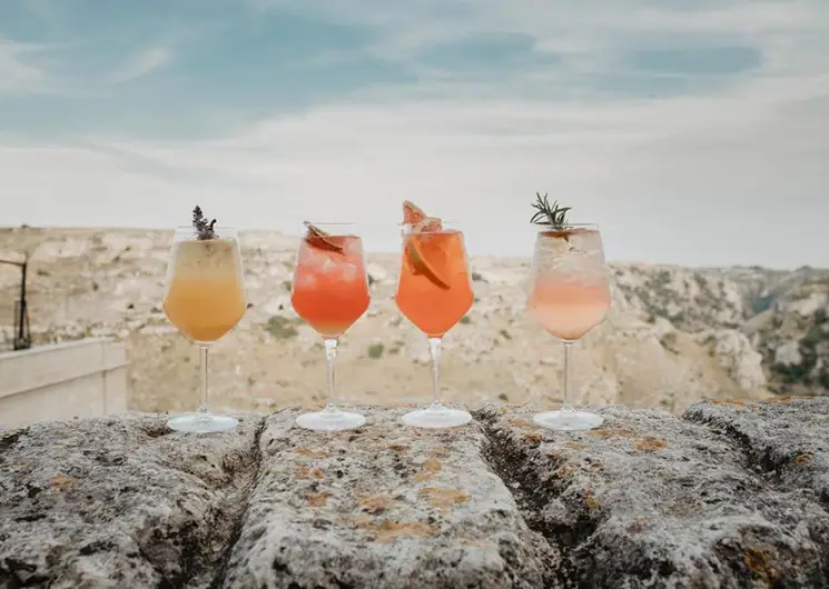 Matera Palazzo Del Duca cocktails