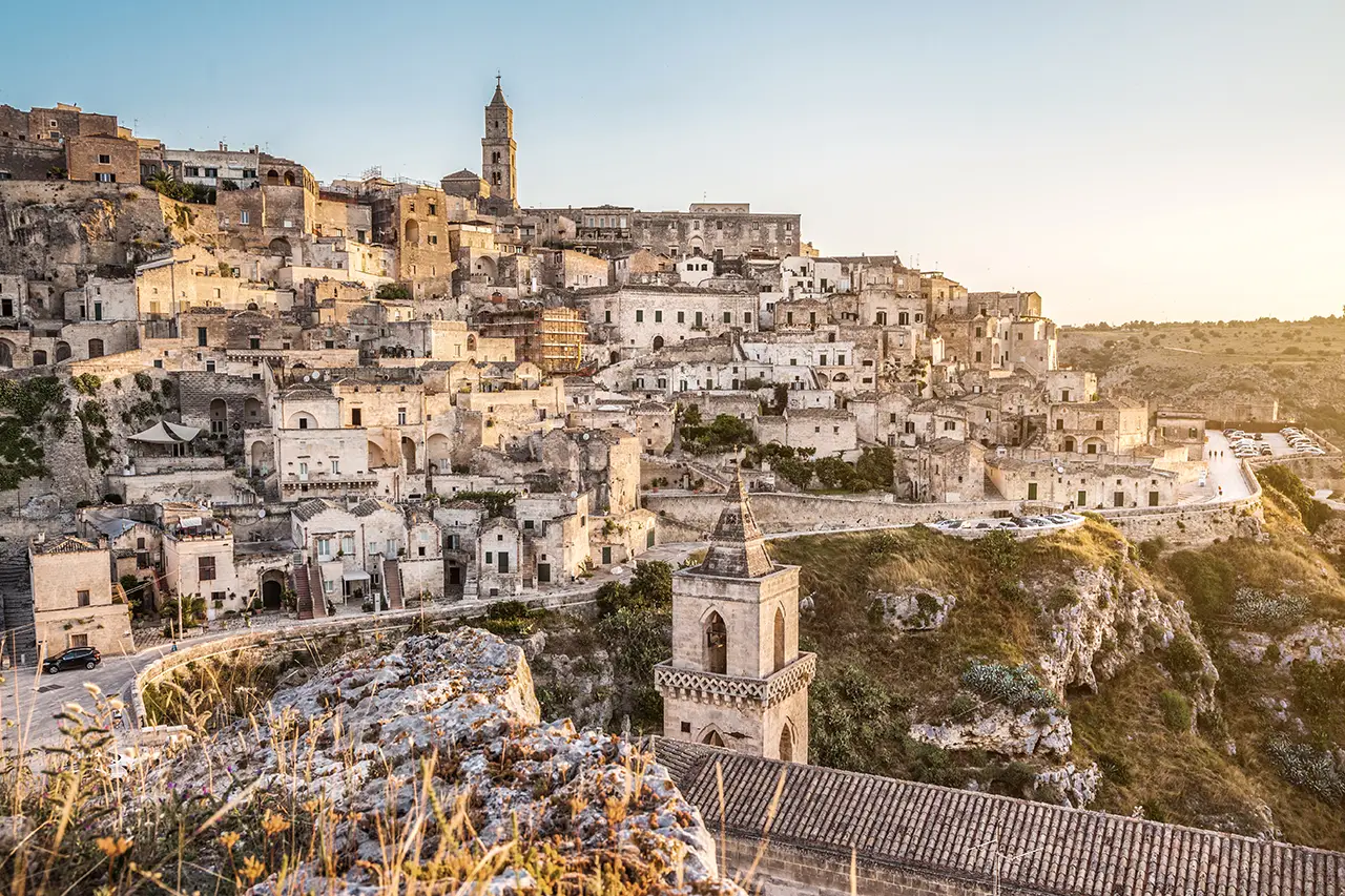 Matera grottenstad