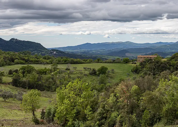 Podere Cerale Toscane ligging