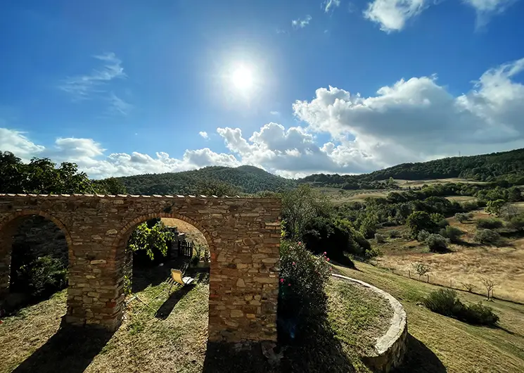 Podere Cerale Toscane uitzicht