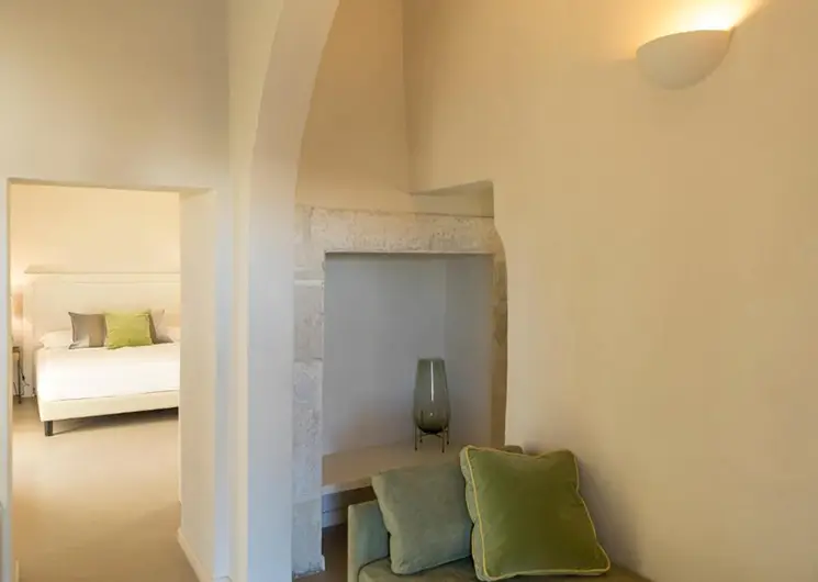 Lecce hotel chiostro kamers