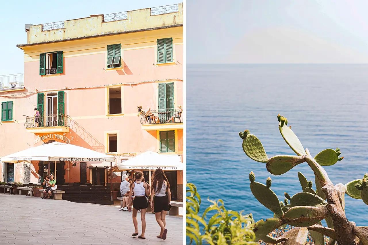 Winkelstraat in Monterosso