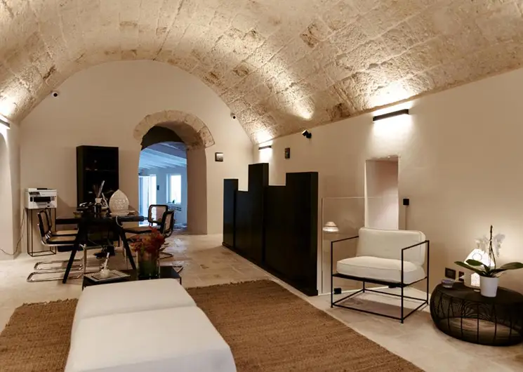 Boutique hotel Mola di Bari Receptie