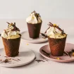 Chocoladekuipjes met mousse