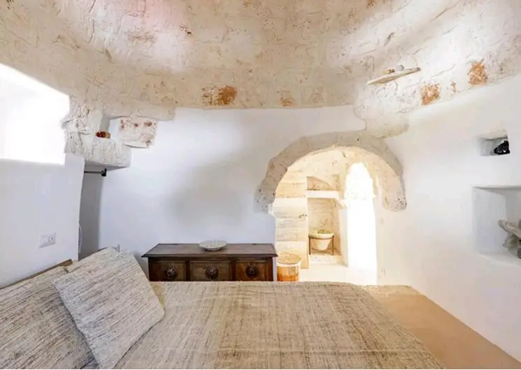 Trullo Zurlo in Puglia slaapkamer 2