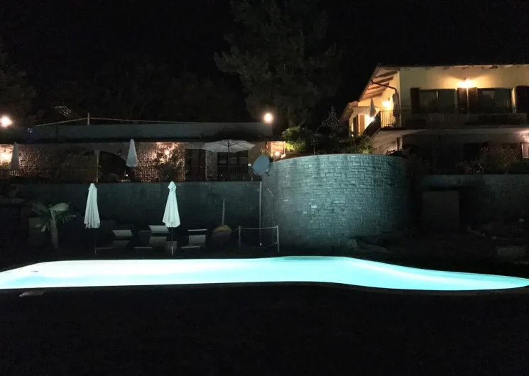 Villa Pellegrino by night