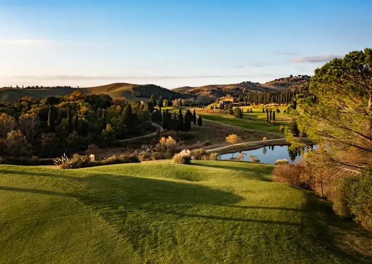 Castelfalfi Toscane golfen