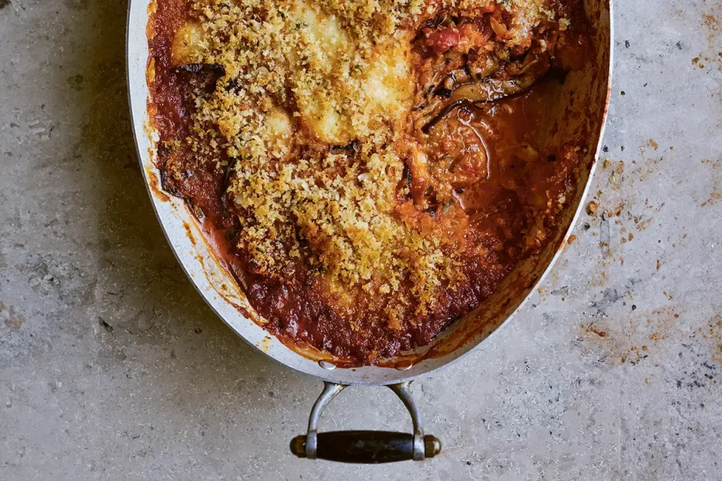 Chipotle Aubergine Parmigiana