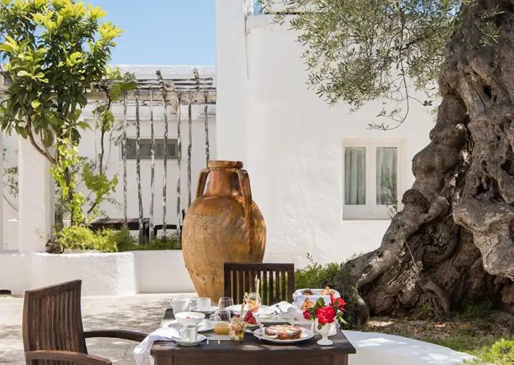 Masseria Il Melograno in Monopoli ontbijt