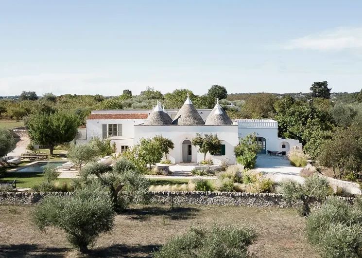 Valle d'Itria in Puglia trulli del trappeto