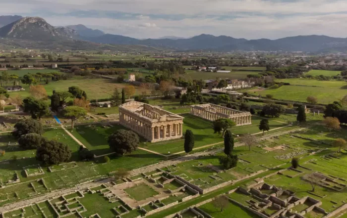 Paestum stad van Godinnen