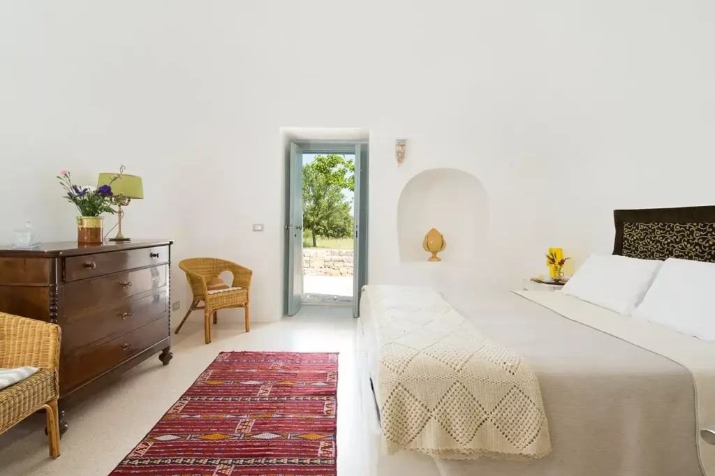 Overnachten in Puglia doe je in een masseria of trullo