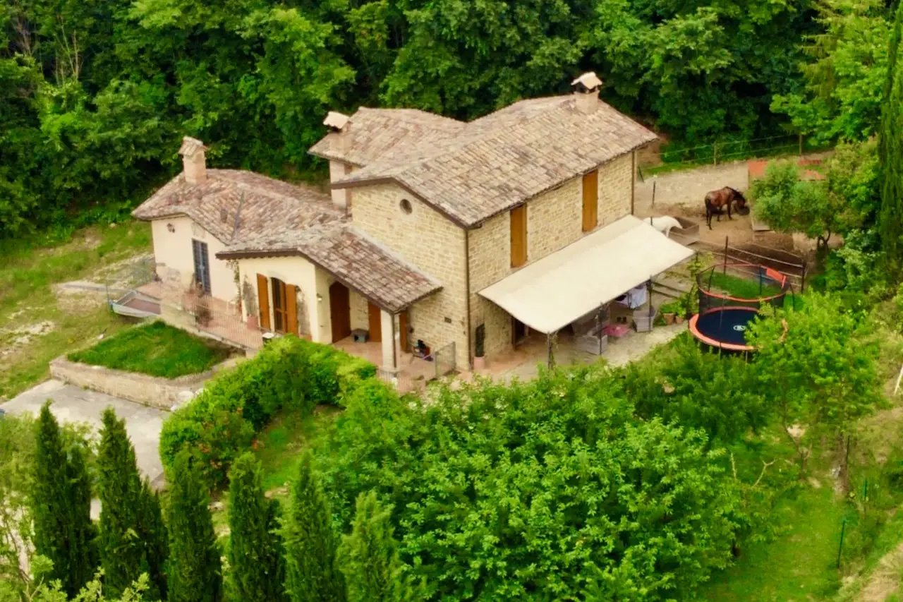 Elegant landhuis in Gubbio, Umbrië