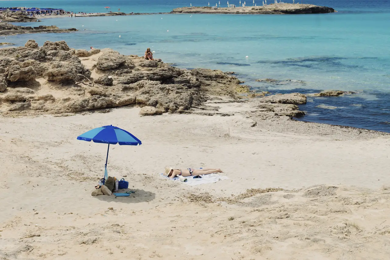 Punta della Suina strand in Puglia